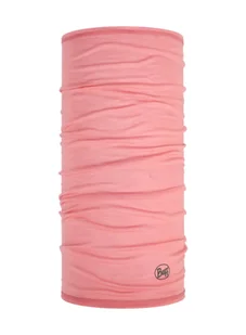 Chusta wielofunkcyjna Buff Lightweight Merino Wool - solid cyberpink - Czapki i chusty sportowe męskie - miniaturka - grafika 1