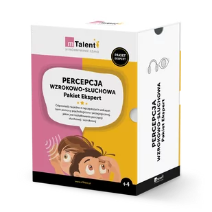 mTalent Percepcja wzrokowo-słuchowa Pakiet Ekspert - Projektory, ekrany, monitory interaktywne - Profesjonalne doradztwo - Kontakt: 71 784 97 60. Sklep Projektor.pl - Pomoce naukowe - miniaturka - grafika 1