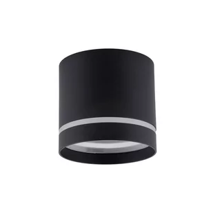Natynkowy spot tuba w kolorze czarnym TK 4351 z serii JET BLACK - Lampy sufitowe - miniaturka - grafika 1