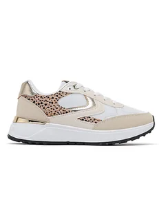 Sixth Sens Sneakersy w kolorze biało-beżowym - Trampki damskie - miniaturka - grafika 1