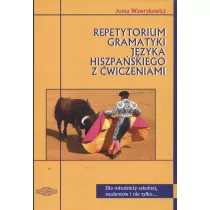 Repetytorium gramatyka języka hiszpańskiego - Anna Wawrykowicz - Książki do nauki języka hiszpańskiego - miniaturka - grafika 1