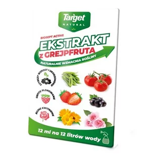 Target Biosept Activ Extract z grejpfruta na warzywa 12ml - Preparaty na chwasty i szkodniki - miniaturka - grafika 1