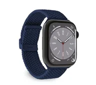 Akcesoria do zegarków - Puro LOOP NYLON BAND Apple Watch 42-44-45-49mm (granatowy) - miniaturka - grafika 1