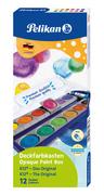 Przybory szkolne - Pelikan Farby wodne K12 12 kolorów - miniaturka - grafika 1