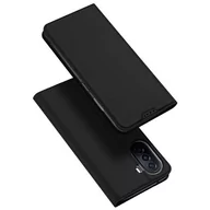Etui i futerały do telefonów - DUX DUCIS Skin Pro kabura etui pokrowiec z klapką Huawei Nova Y70 czarny - miniaturka - grafika 1