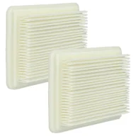 Filtry do odkurzaczy - vhbw 2x Filtry do odkurzacza kompatybilne z odkurzaczem Bosch UniversalVac 18 - Filtr HEPA/Filtr plisowany biały - miniaturka - grafika 1