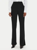 Spodnie damskie - Boss Spodnie materiałowe Tubeka4 50518874 Czarny Slim Fit - miniaturka - grafika 1