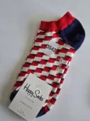 Skarpetki damskie - Kolorowe skarpety Happy Socks stopki unisex rozmiar 41-46 (3543) - miniaturka - grafika 1