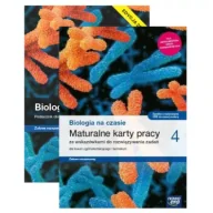 Podręczniki do technikum - Pakiet Biologia na czasie 4. Podręcznik i Maturalne karty pracy dla liceum ogólnokształcącego i technikum. Zakres rozszerzony. Edycja 2024 - miniaturka - grafika 1
