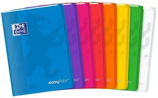Oxford Zeszyt A5/60K linia PP Eeasybook mix (8szt) - - Zeszyty szkolne - miniaturka - grafika 1