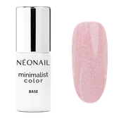 Lakiery hybrydowe - Neonail Baza Hybrydowa Minimalistic Color Base Shiny Rouge Tone - miniaturka - grafika 1