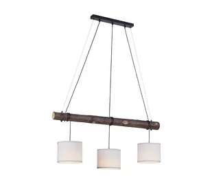 Leuchten Direkt Lampa wisząca Bark, 3-punktowa, wisząca belka - Lampy sufitowe - miniaturka - grafika 1