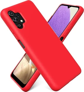 Etui na telefon Samsung Galaxy A32 5G silikonowo-żelowe etui na telefon komórkowy, czerwone - Etui i futerały do telefonów - miniaturka - grafika 1