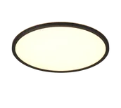 Lampy sufitowe - JOKO R63011902 czarny okrągły plafon fi 42cm LED 22W 2700-6500K DIM + pilot - miniaturka - grafika 1