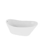 Wanny - LaVita Bellagio wanna wolnostojąca 170x75 cm owalna biały połysk - miniaturka - grafika 1