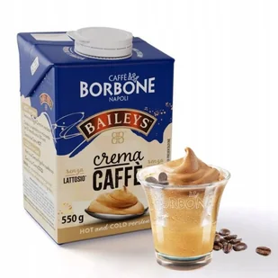 Krem na zimno/gorąco z kawą Borbone BAILEYS 550 gramów - 7 porcji - Dodatki do ciast w proszku - miniaturka - grafika 1