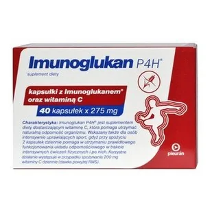 Goldmed Imunoglukan P4H 40 szt. - Przeziębienie i grypa - miniaturka - grafika 2