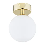 Lampy ścienne - Prezent Kinkiet łazienkowy FLAVIO IP44 złoty E14 - miniaturka - grafika 1