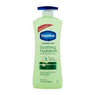 Balsamy i kremy do ciała - Vaseline Intensive Care Soothing Hydration mleczko do ciała 600 ml unisex - miniaturka - grafika 1