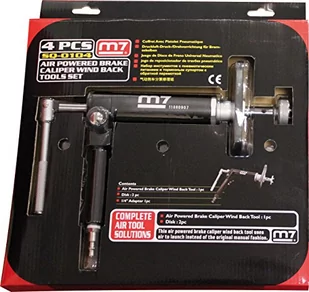 Mighty Seven SQ0104 zestaw do wyciskania tłoczków hamulcowych na sprężone powietrze - Narzędzia samochodowe - miniaturka - grafika 1