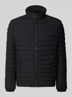 Kurtki męskie - Kurtka pikowana ze stójką i kieszeniami zapinanymi na zamek błyskawiczny - miniaturka - grafika 1