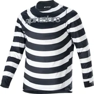 Koszulki męskie - Alpinestars Koszulka długi rękaw ALPINESTARS A-ARIA OSCAR LS JERSEY, Black Rozmiar: XL - miniaturka - grafika 1