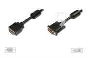 Akcesoria car audio - ASSMANN AK-320300  030-S kabel DVI Adapter (DVI-I (24 + 5), HD15,-stykowe, 2 X, wtyczka, 3 m, ferrytowy Dual Link) 4016032298533 - miniaturka - grafika 1