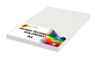 Szkolne artykuły papiernicze - Papier Techniczny A4 280G Biało-Szary 50 Arkuszy - miniaturka - grafika 1
