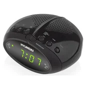 Zegary - HYUNDAI Radiobudzik RAC 213 B Czarny RAC213B - miniaturka - grafika 1