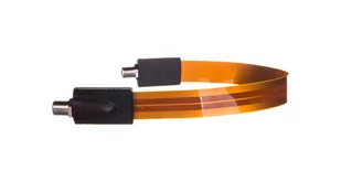 Goobay Wentronic SAT przeprowadzenie okna płaski sprzęgło F F-Kupplung 0.3 m 67244-GB - Kable - miniaturka - grafika 2