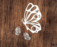 Zabawki kreatywne - Zestaw Motyli- wycinanka z kartonu - miniaturka - grafika 1