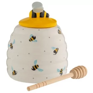 Pojemnik ceramiczny PRICE &amp; KENSINGTON Sweet Bee 0.45 L Biały - Pojemniki kuchenne - miniaturka - grafika 2