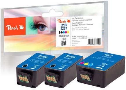 Tusz Peach Tusz PI200-587 / Epson No. 266/267 Black, Color