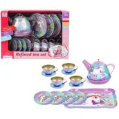 Zabawy w naśladowanie dorosłych - Metalowy zestaw herbaciany 14el Trifox - miniaturka - grafika 1