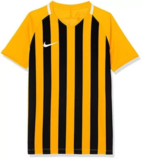 Koszulki dla chłopców - NIKE Nike chłopięcy T-shirt Y Nk Strp Dvsn Iii Jsy Ss wielokolorowa Mehrfarbig (University Gold/Black/White) X-S 894102-739 - grafika 1