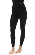 Spodnie sportowe damskie - LE11870A THERMO spodnie termoaktywne damskie dł., Kolor czarno-różowy, Rozmiar XS, Brubeck - Primodo.com - miniaturka - grafika 1