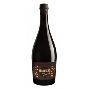 Kombucha By Laurent Kombucha szampańska na płatkach dębu o smaku czekoladowym 750 ml Bio - Soki i napoje niegazowane - miniaturka - grafika 1