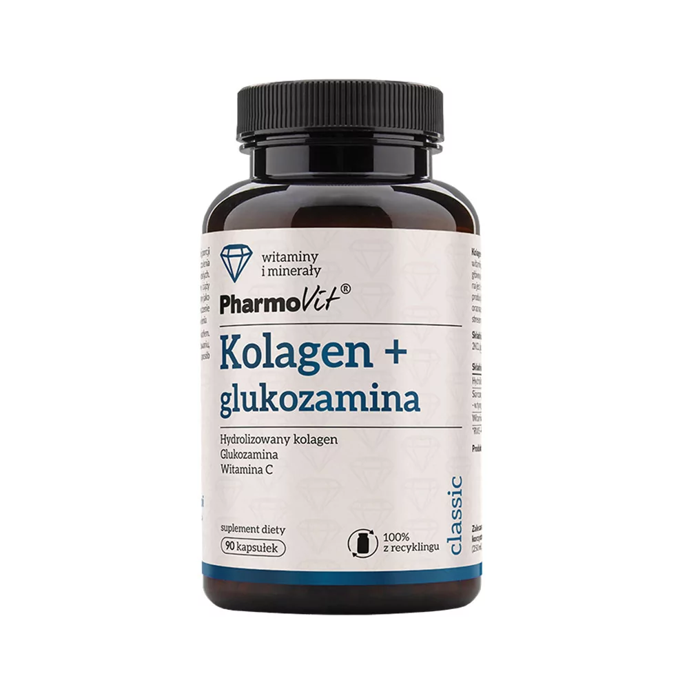 Pharmovit Classic Kolagen + Glukozamina 90 Kapsułek