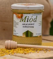 Miód - Miód akacjowy - nektarowy 0,5kg - miniaturka - grafika 1