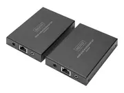 Złącza, przejściówki, adaptery - DIGITUS HDMI KVM Extender Set over IP 150m Full HD 1080p - miniaturka - grafika 1