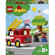 Klocki - LEGO DUPLO Wóz strażacki 10901 - miniaturka - grafika 1