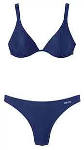 Beco damski strój kąpielowy z fiszbinami bikini granatowy, 38 81030 - Stroje kąpielowe - miniaturka - grafika 1