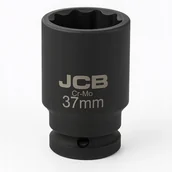 Klucze i nasadki - JCB Nasadka udarowa 1/2" 37mm 6-kątna - miniaturka - grafika 1
