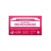 Mydła - Dr Bronners Rose mydło w kostce 140 g - miniaturka - grafika 1