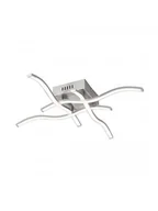 Lampy sufitowe - Leuchten Direct Plafon 4 8W stal - Curve Square - miniaturka - grafika 1
