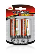 Baterie i akcesoria - Vipow Baterie alkaliczne REBEL EXTREME LR20 2szt/bl. LEC-BAT0094B - miniaturka - grafika 1