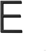 Numery na dom - Numeracja domu mała litera E Aluminium - miniaturka - grafika 1