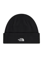 Czapki damskie - The North Face Czapka Norm Shllw Beanie NF0A5FVZJK3 Czarny - miniaturka - grafika 1
