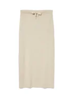 Spódnice - ONLY Spódnica w kolorze beżowym - miniaturka - grafika 1