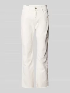Spodnie damskie - Jeansy z przetarciami model ‘Lani twist’ - grafika 1